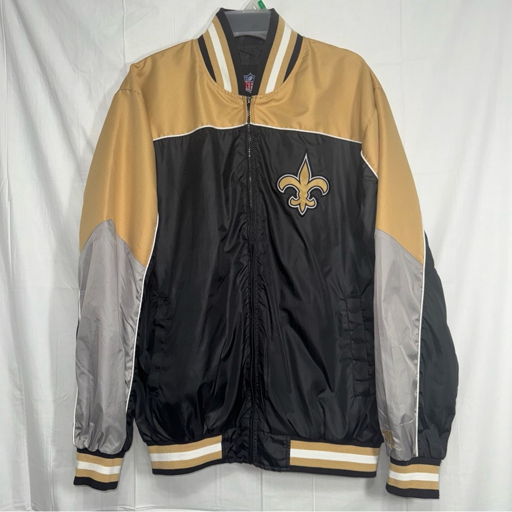 NFL Full Zip New Orleans Saints Jacket